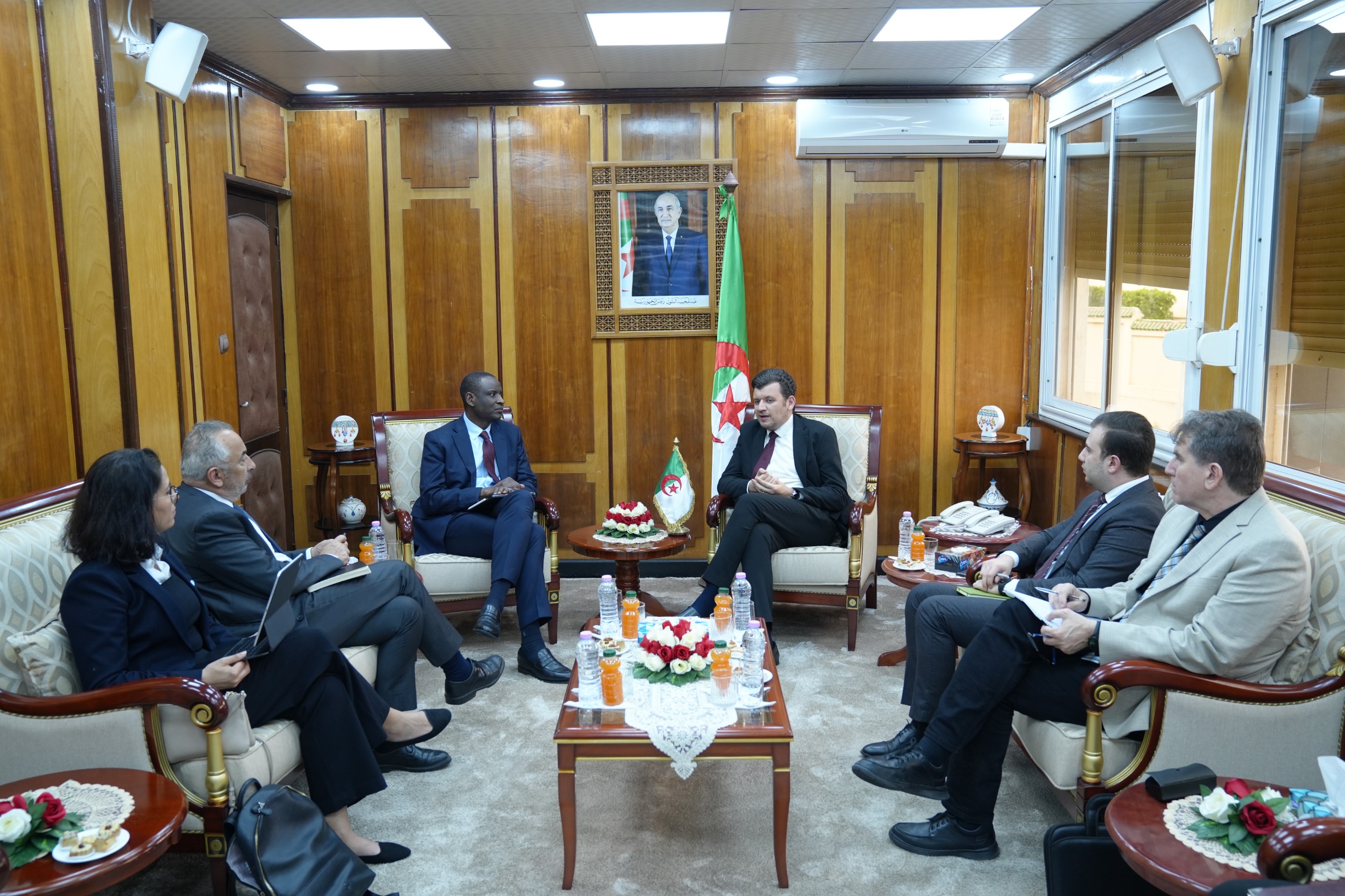 Read more about the article Meeting with the Regional Director for the Maghreb and Malta at the World Bank